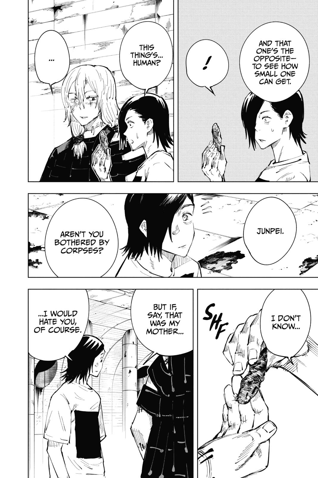 Jujutsu Kaisen Manga Chapter 21 page 4 - Young Fish and Reverse Punishment, Part 3