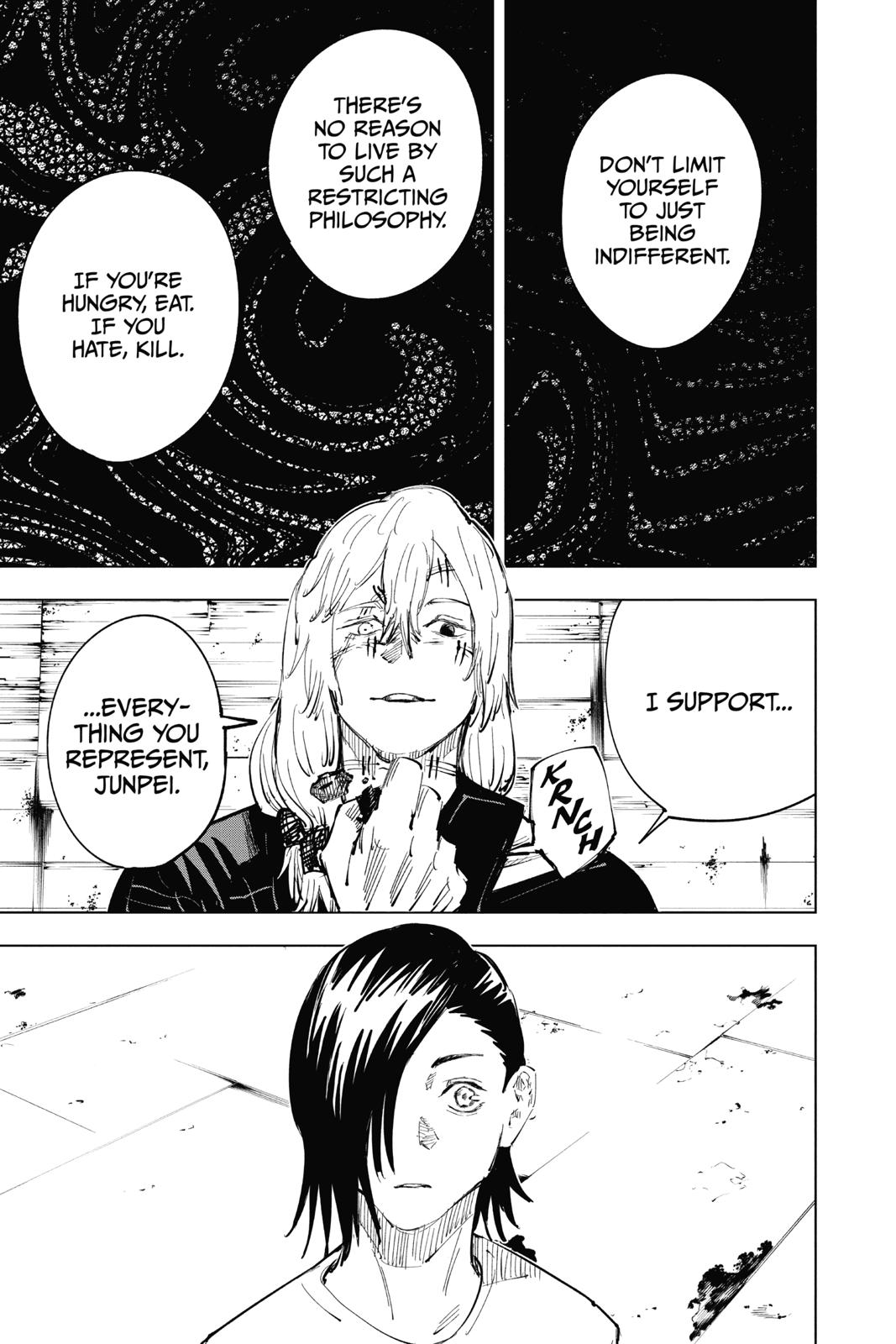 Jujutsu Kaisen Manga Chapter 21 page 9 - Young Fish and Reverse Punishment, Part 3