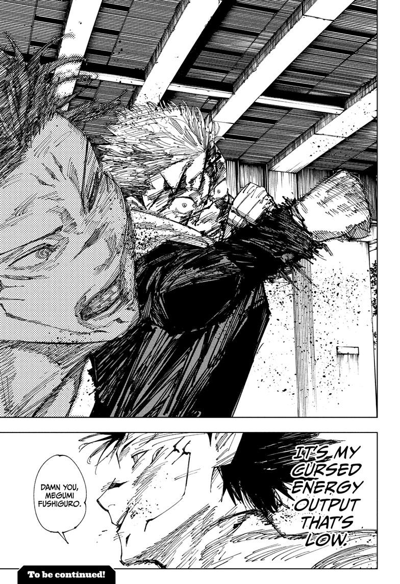 Jujutsu Kaisen Manga Chapter 214 page 18 - Fearsome Womb, Part 6