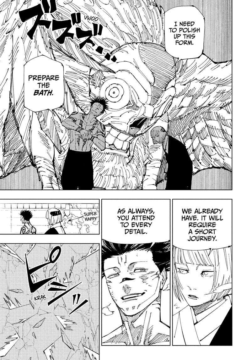 Jujutsu Kaisen Manga Chapter 215 page 17 - Fearsome Womb, Part 7