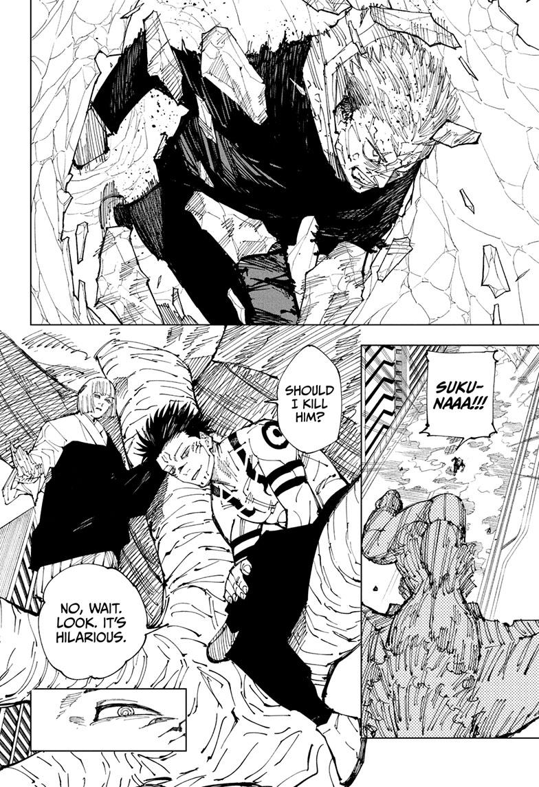 Jujutsu Kaisen Manga Chapter 215 page 18 - Fearsome Womb, Part 7