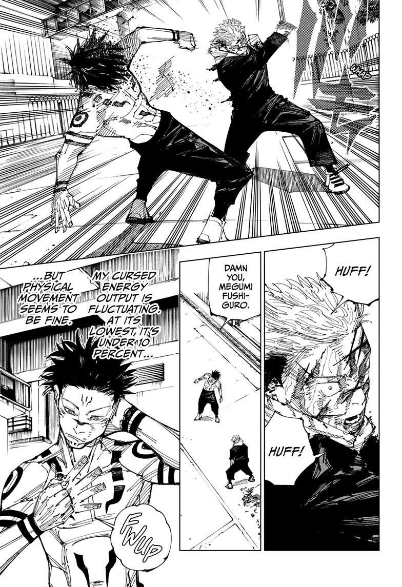 Jujutsu Kaisen Manga Chapter 215 page 3 - Fearsome Womb, Part 7