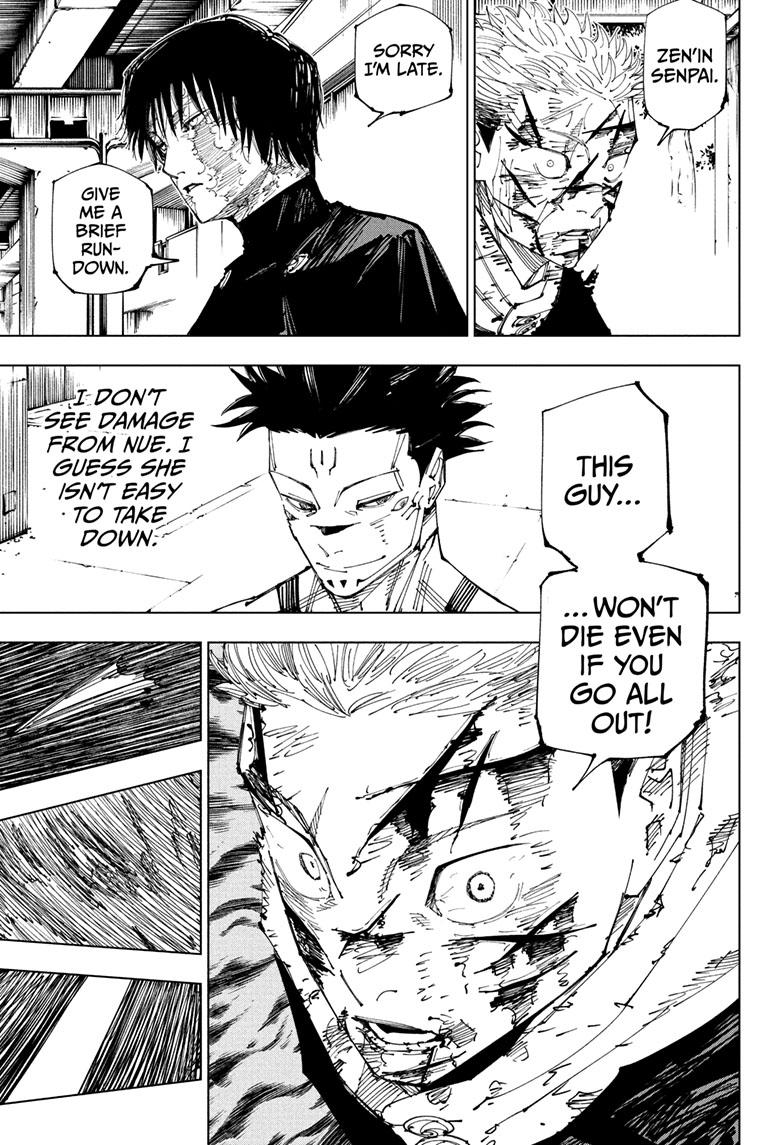 Jujutsu Kaisen Manga Chapter 215 page 5 - Fearsome Womb, Part 7