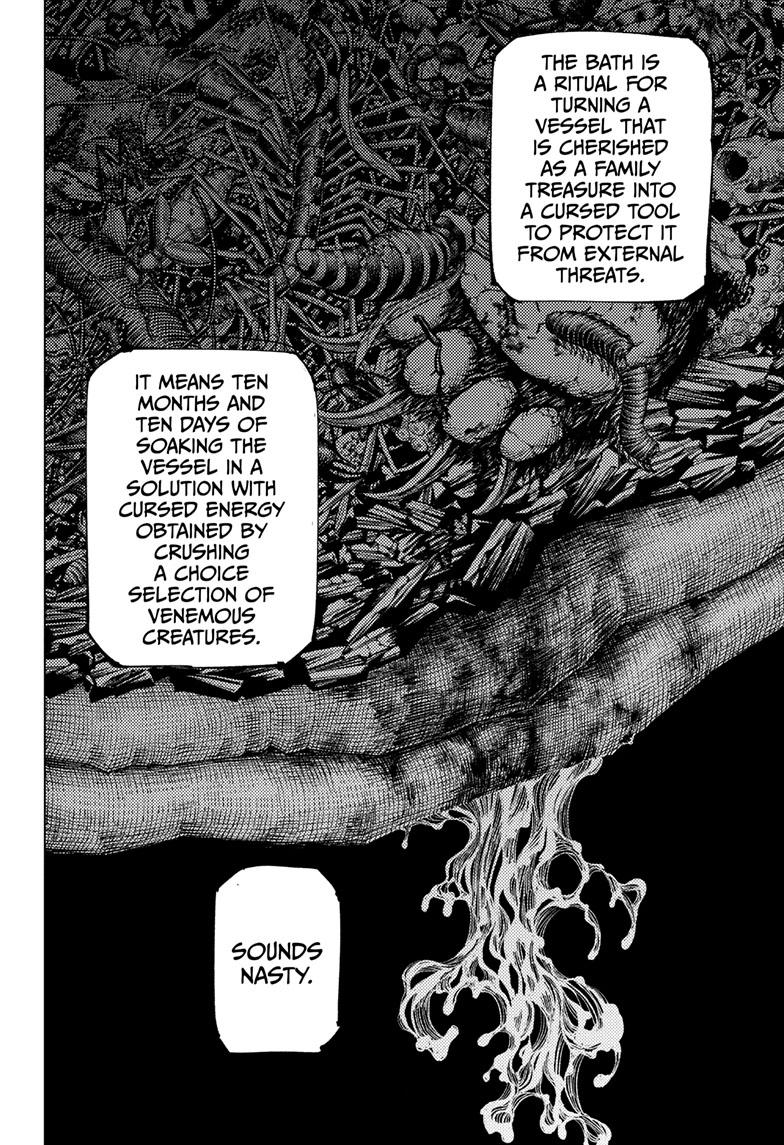 Jujutsu Kaisen Manga Chapter 216 page 5 - Bath
