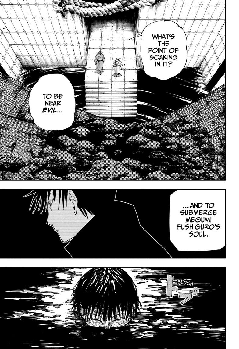 Jujutsu Kaisen Manga Chapter 216 page 8 - Bath