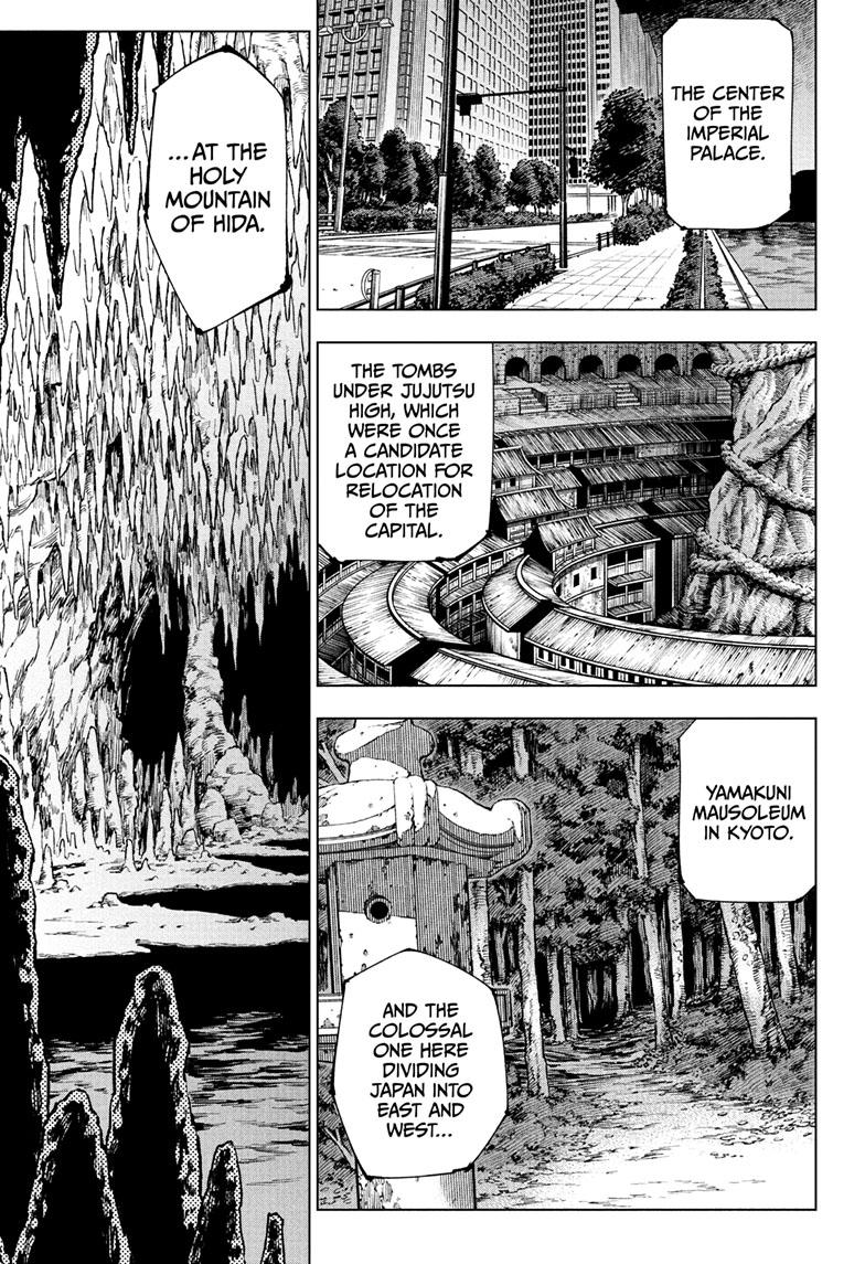 Jujutsu Kaisen Manga Chapter 220 page 4 - Self-Purification, Self-Constraint