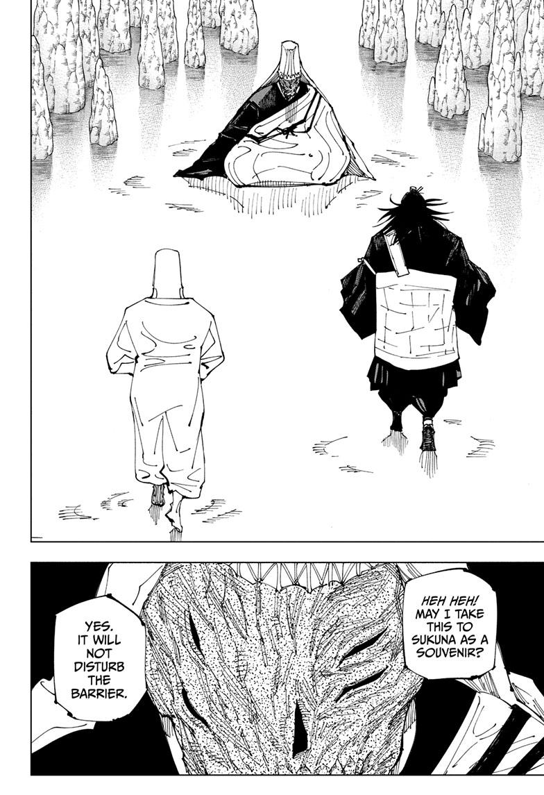 Jujutsu Kaisen Manga Chapter 220 page 9 - Self-Purification, Self-Constraint