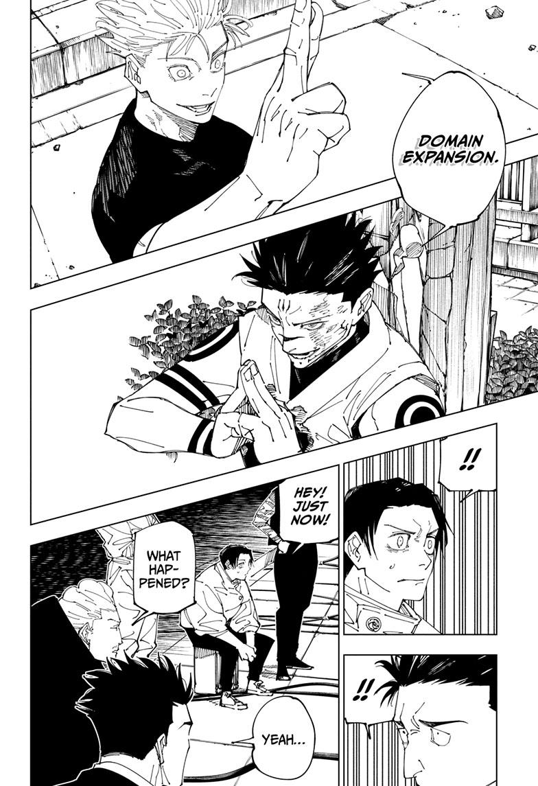 Jujutsu Kaisen Manga Chapter 229 page 11 - Inhuman Makyo Shinjuku Showdown, Part 7