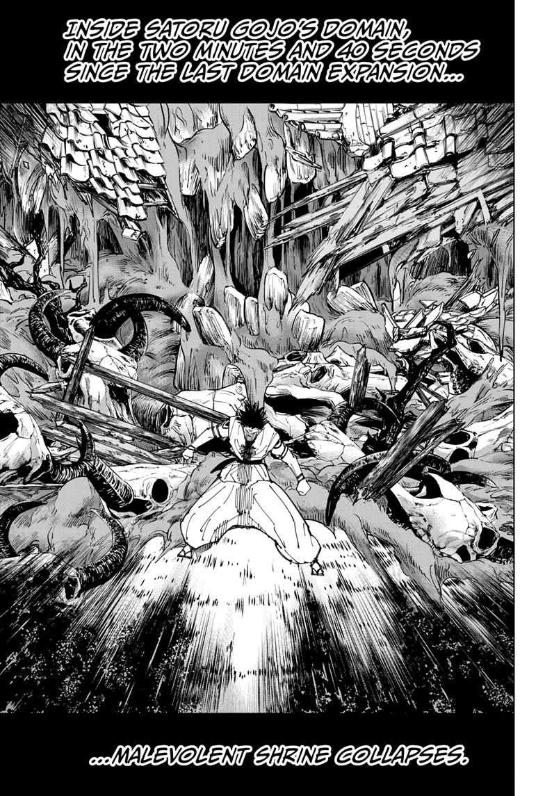 Jujutsu Kaisen Manga Chapter 229 page 14 - Inhuman Makyo Shinjuku Showdown, Part 7