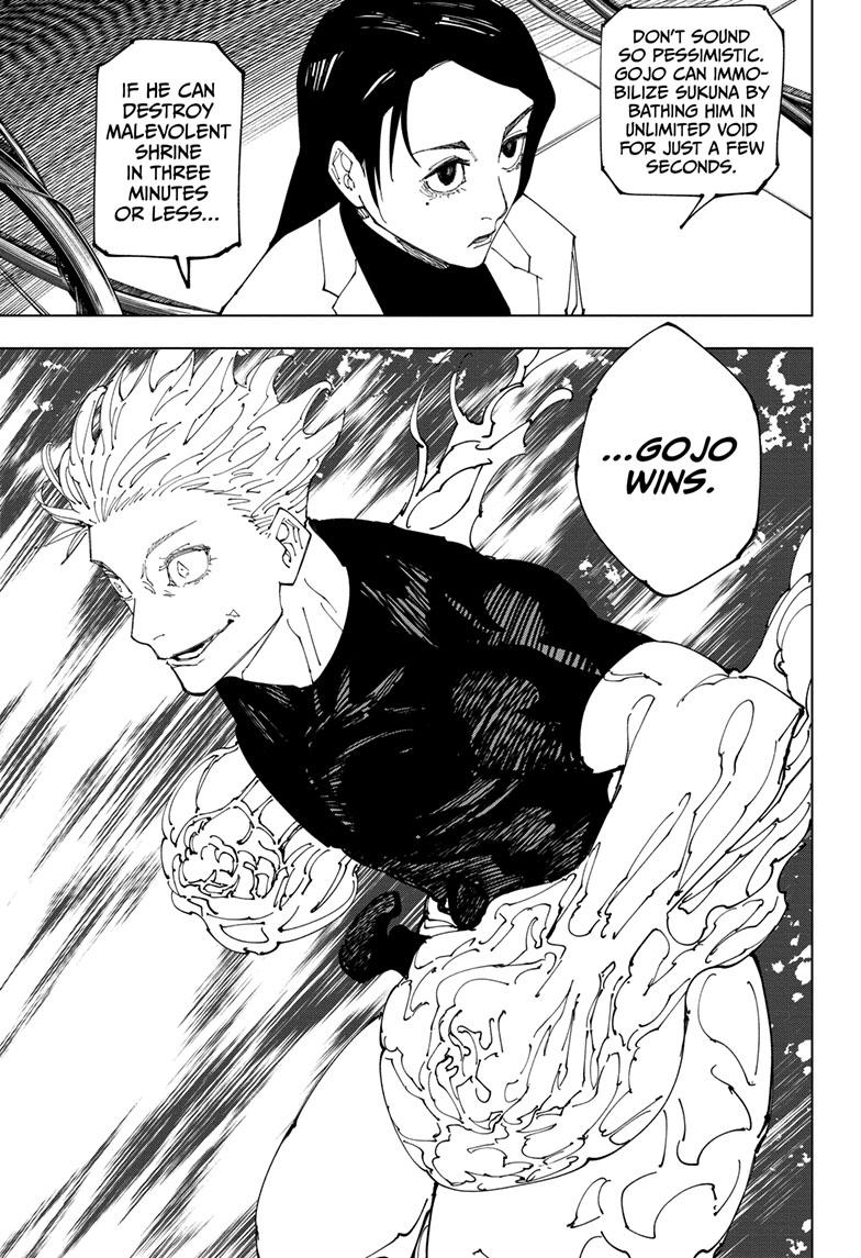 Jujutsu Kaisen Manga Chapter 229 page 4 - Inhuman Makyo Shinjuku Showdown, Part 7