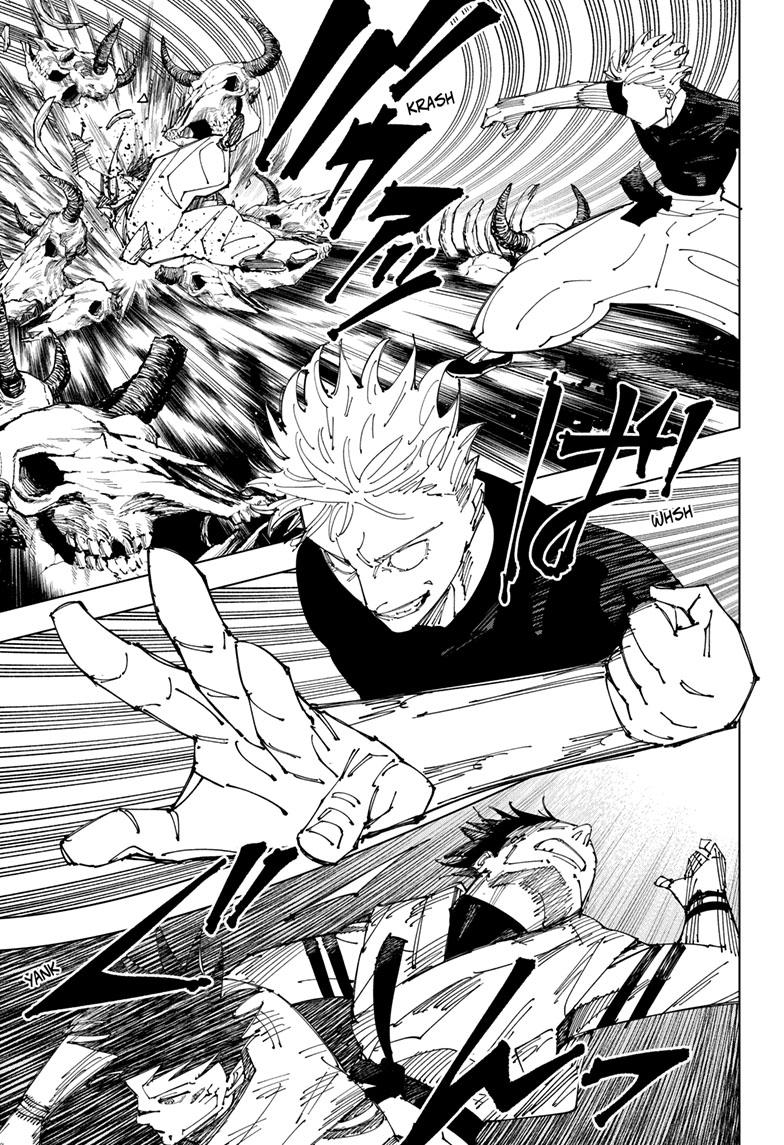 Jujutsu Kaisen Manga Chapter 229 page 6 - Inhuman Makyo Shinjuku Showdown, Part 7