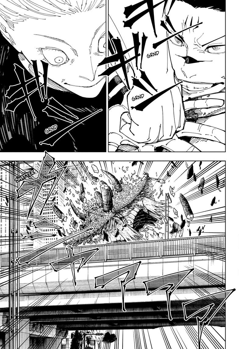 Jujutsu Kaisen Manga Chapter 229 page 8 - Inhuman Makyo Shinjuku Showdown, Part 7