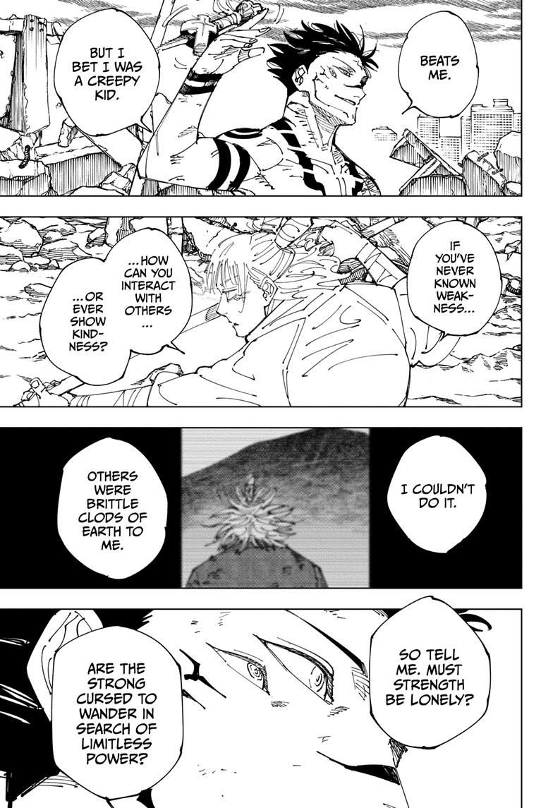 Jujutsu Kaisen Manga Chapter 237 page 10 - Inhuman Makyo Shinjuku Showdown, Part 14
