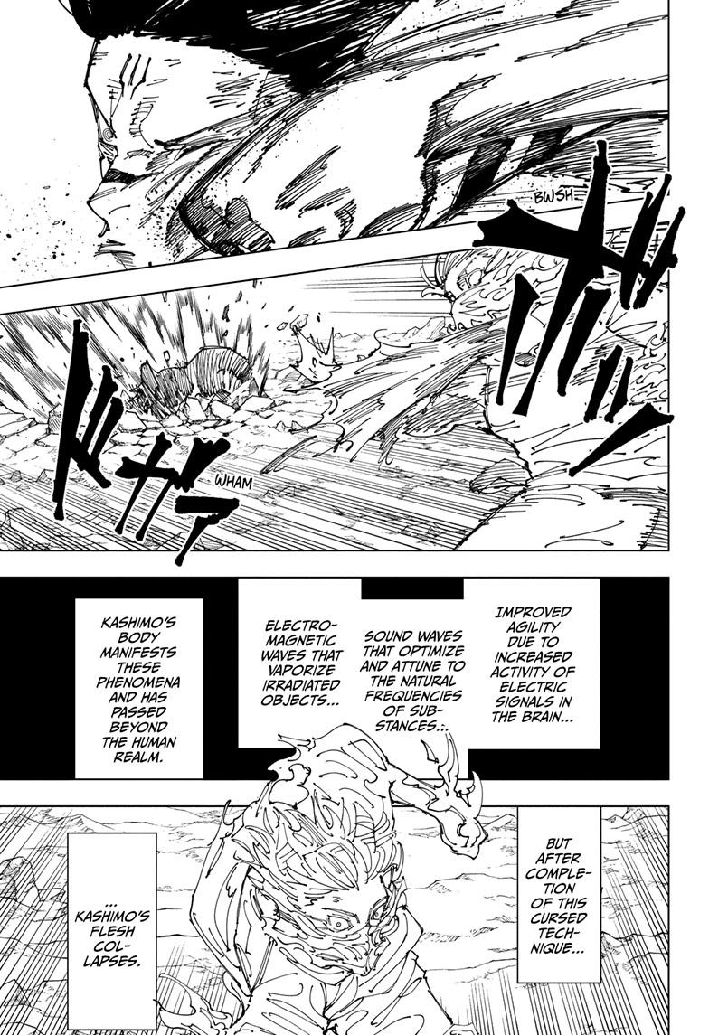 Jujutsu Kaisen Manga Chapter 237 page 18 - Inhuman Makyo Shinjuku Showdown, Part 14