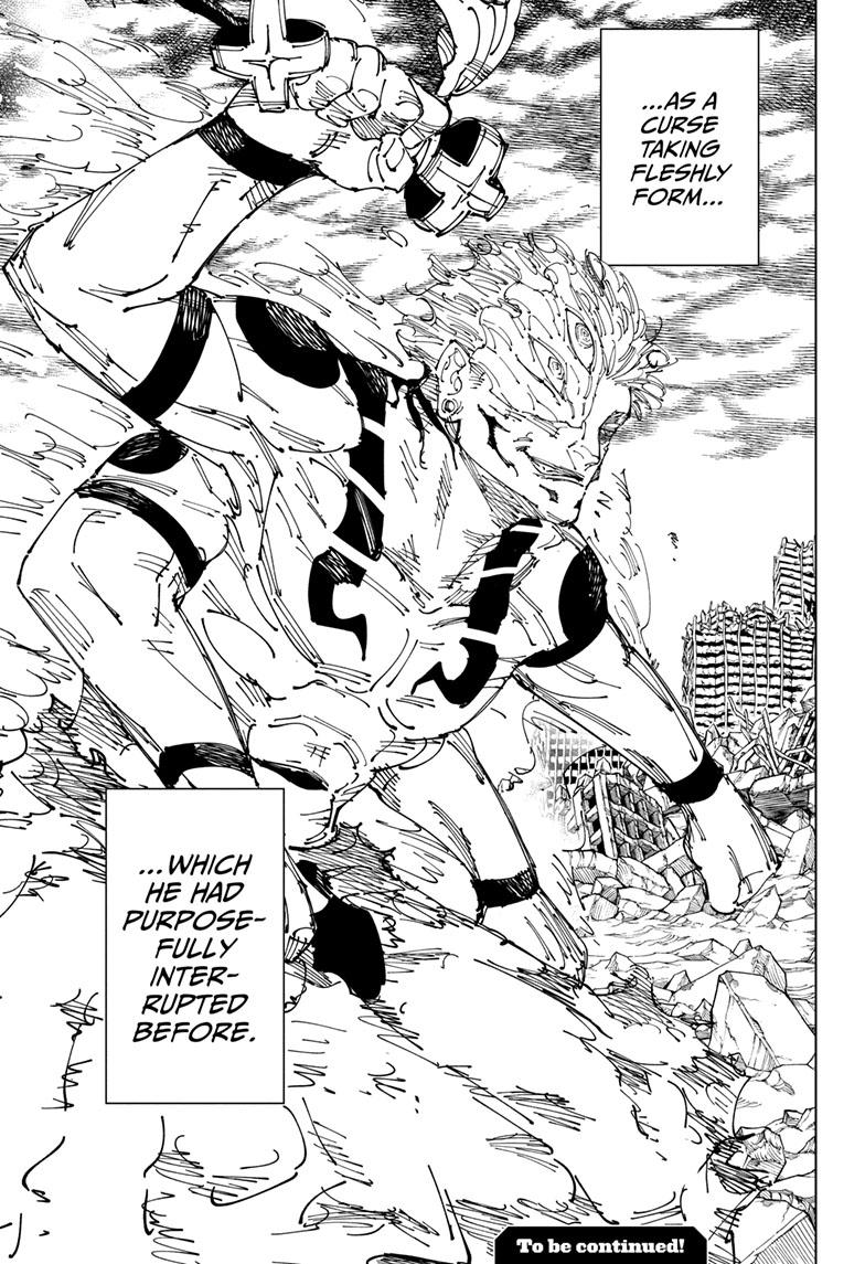 Jujutsu Kaisen Manga Chapter 237 page 20 - Inhuman Makyo Shinjuku Showdown, Part 14