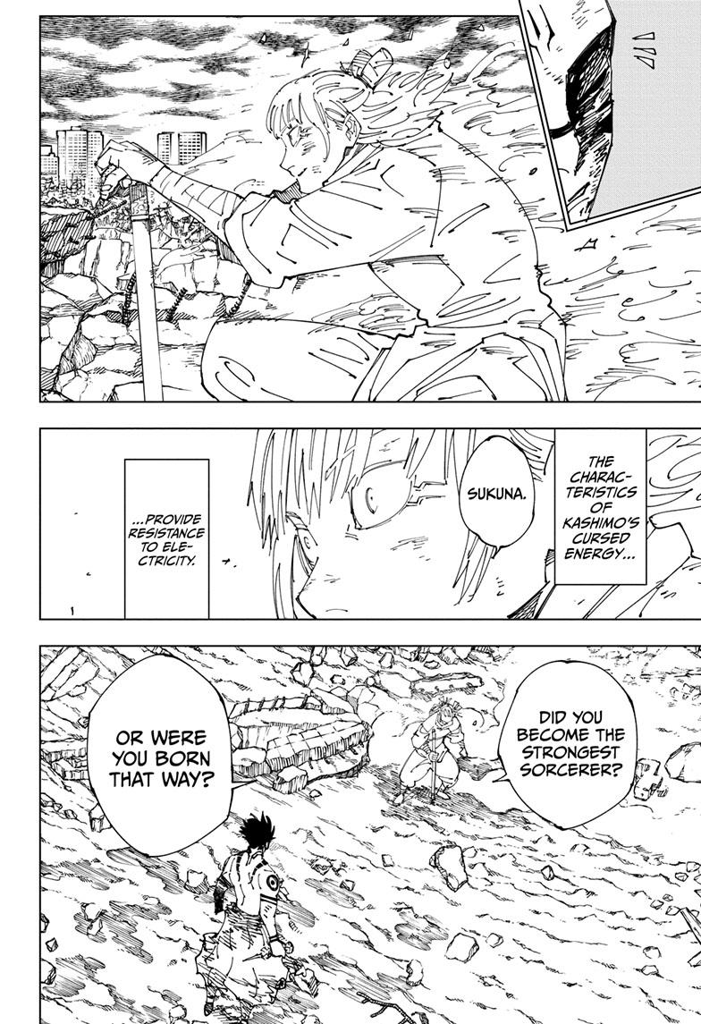 Jujutsu Kaisen Manga Chapter 237 page 9 - Inhuman Makyo Shinjuku Showdown, Part 14