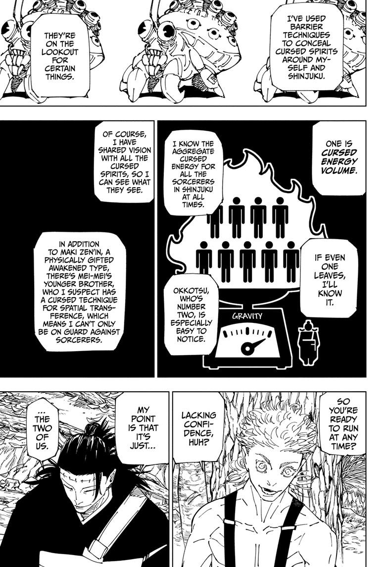 Jujutsu Kaisen Manga Chapter 239 page 10 - Foolish Survivor!!
