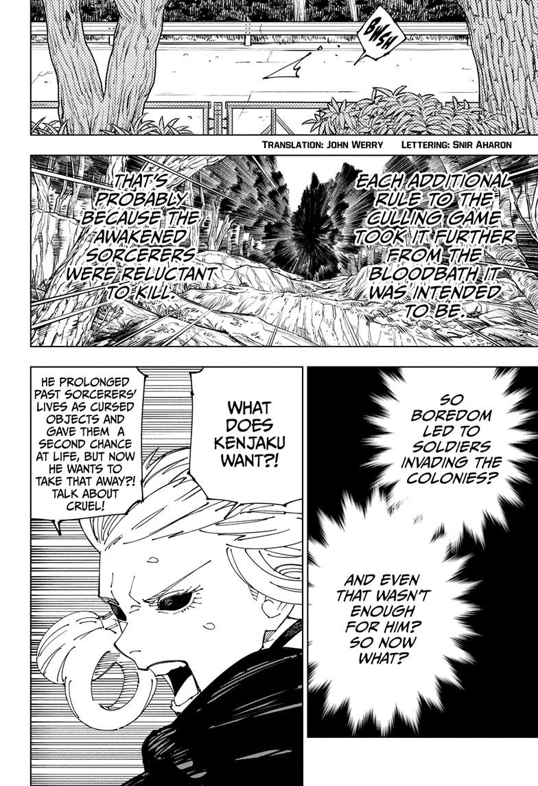 Jujutsu Kaisen Manga Chapter 239 page 3 - Foolish Survivor!!