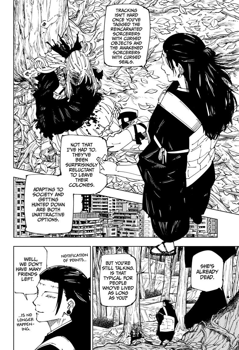 Jujutsu Kaisen Manga Chapter 239 page 7 - Foolish Survivor!!