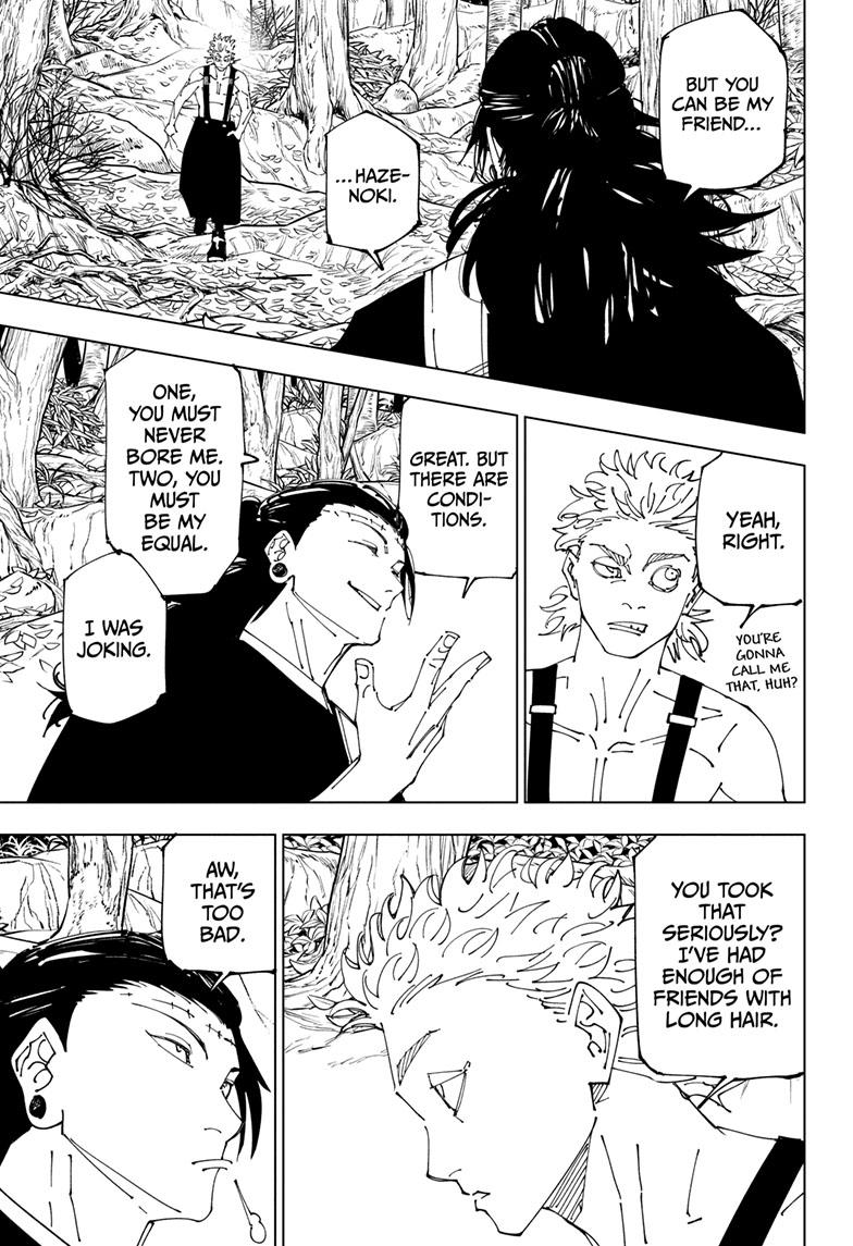 Jujutsu Kaisen Manga Chapter 239 page 8 - Foolish Survivor!!