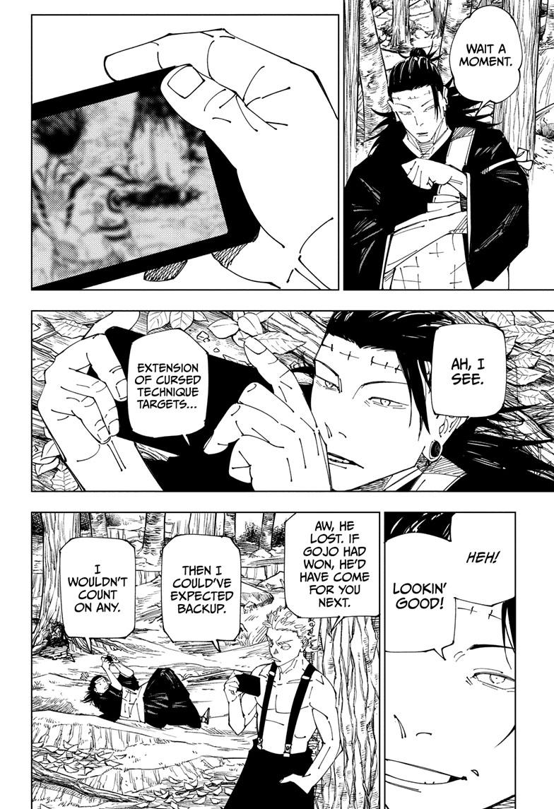 Jujutsu Kaisen Manga Chapter 239 page 9 - Foolish Survivor!!
