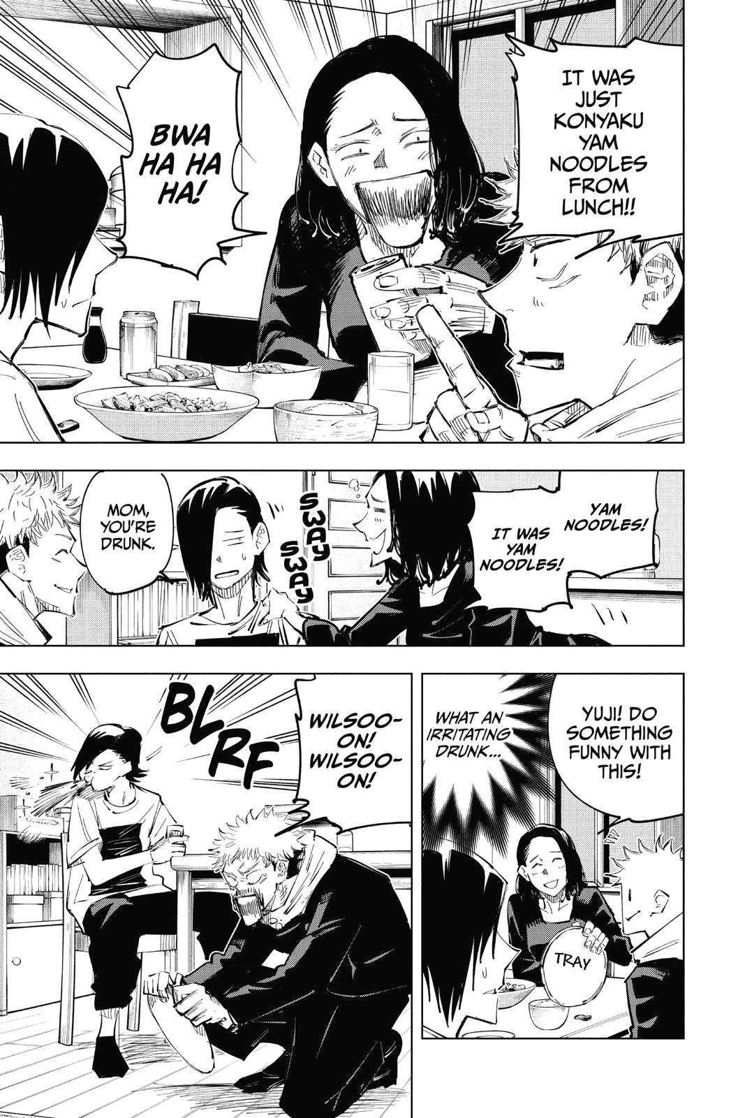 Jujutsu Kaisen Manga Chapter 24 page 13 - Young Fish and Revere Punishment, Part 6