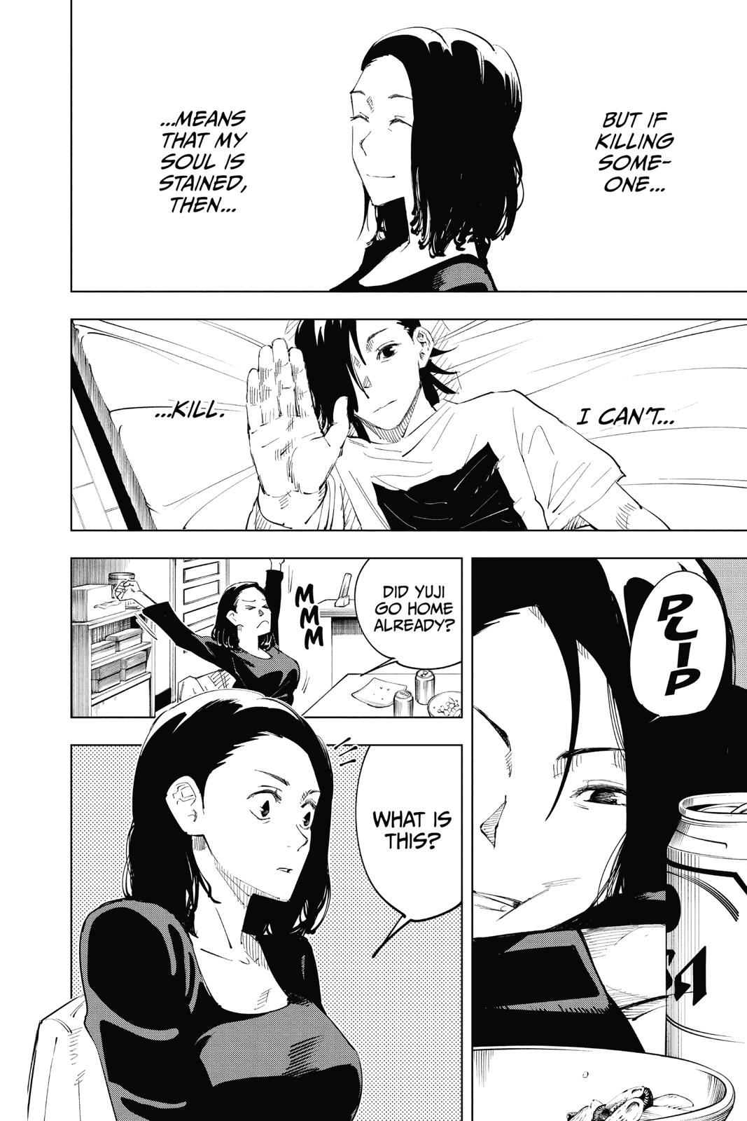 Jujutsu Kaisen Manga Chapter 24 page 18 - Young Fish and Revere Punishment, Part 6