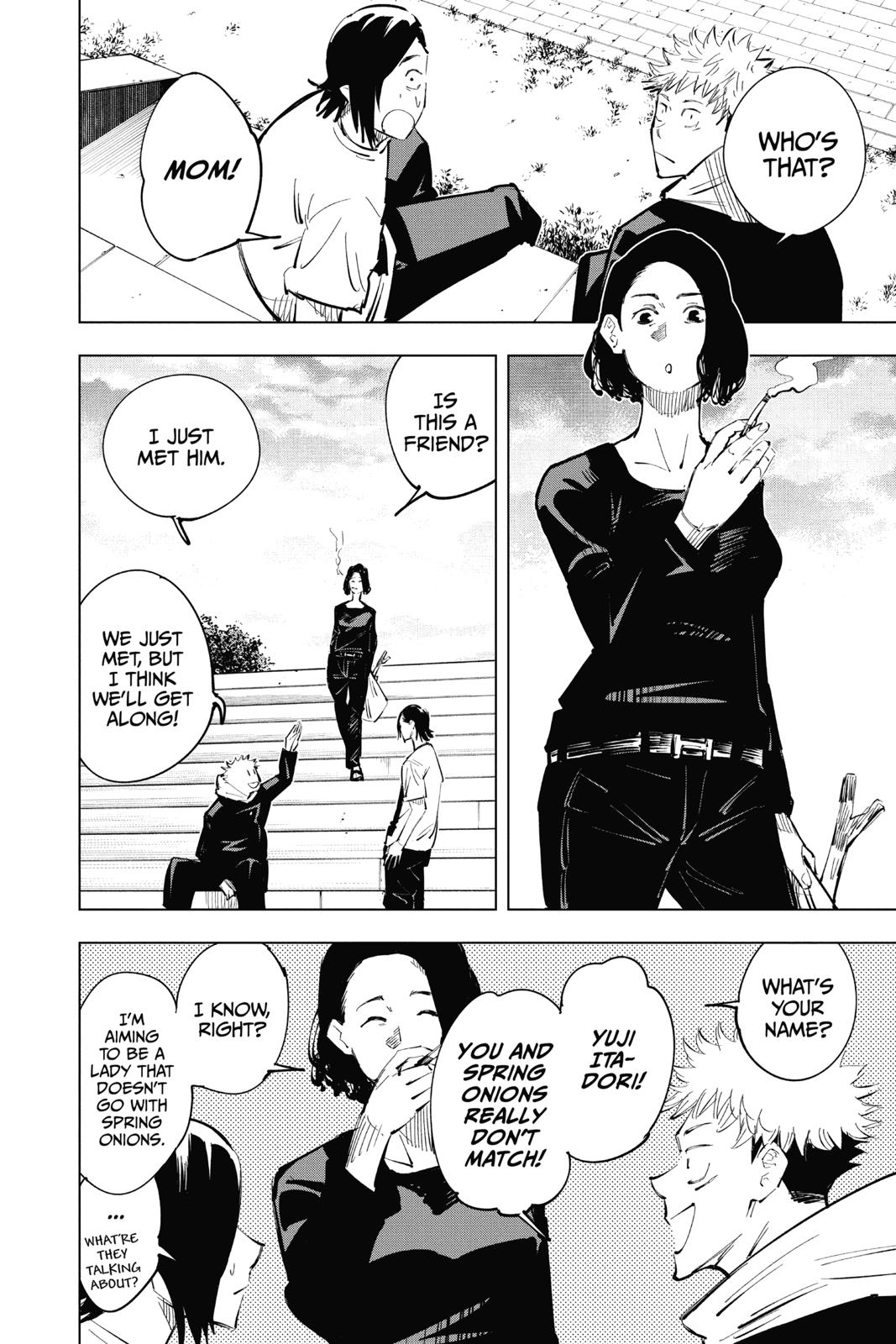 Jujutsu Kaisen Manga Chapter 24 page 4 - Young Fish and Revere Punishment, Part 6