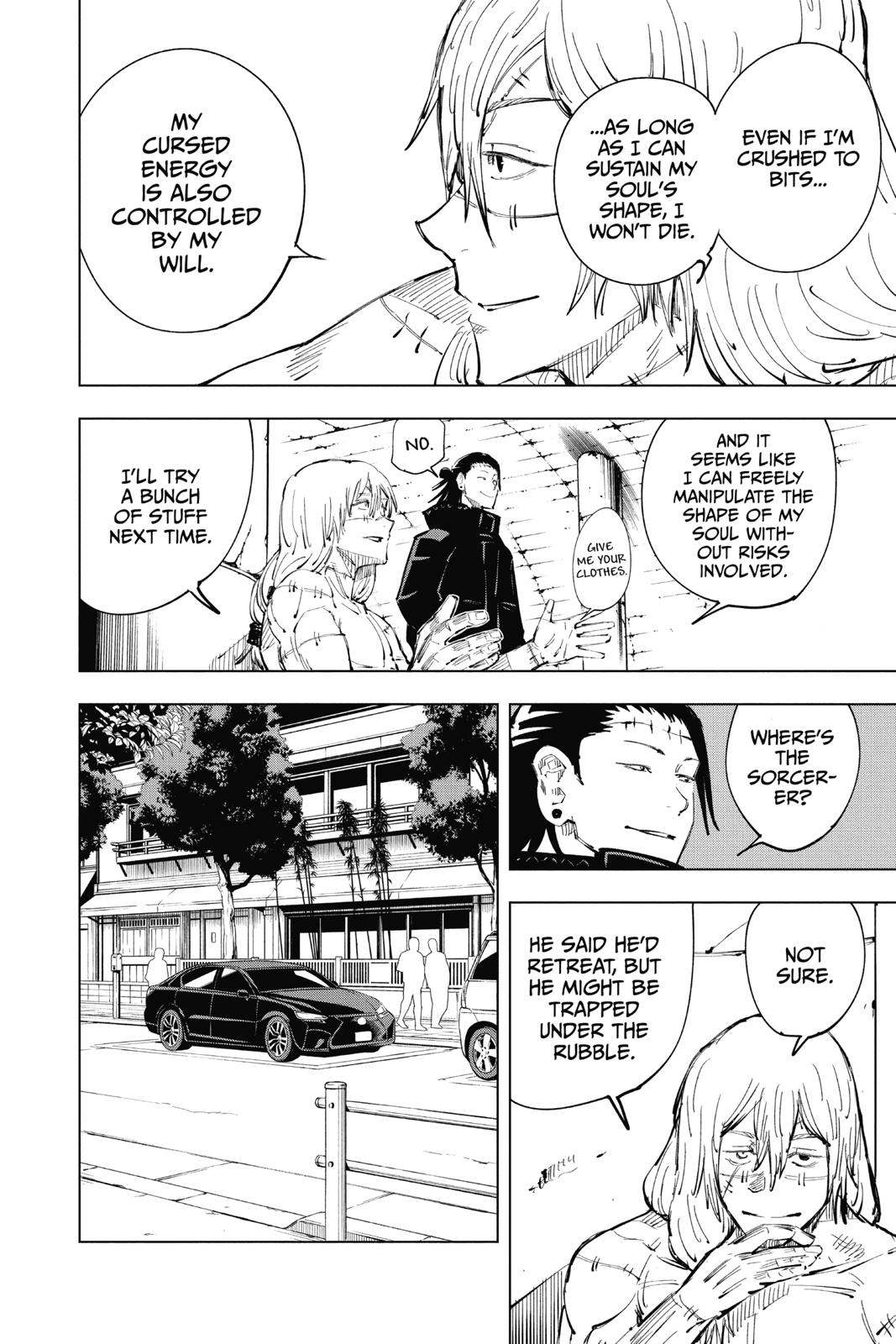 Jujutsu Kaisen Manga Chapter 24 page 8 - Young Fish and Revere Punishment, Part 6