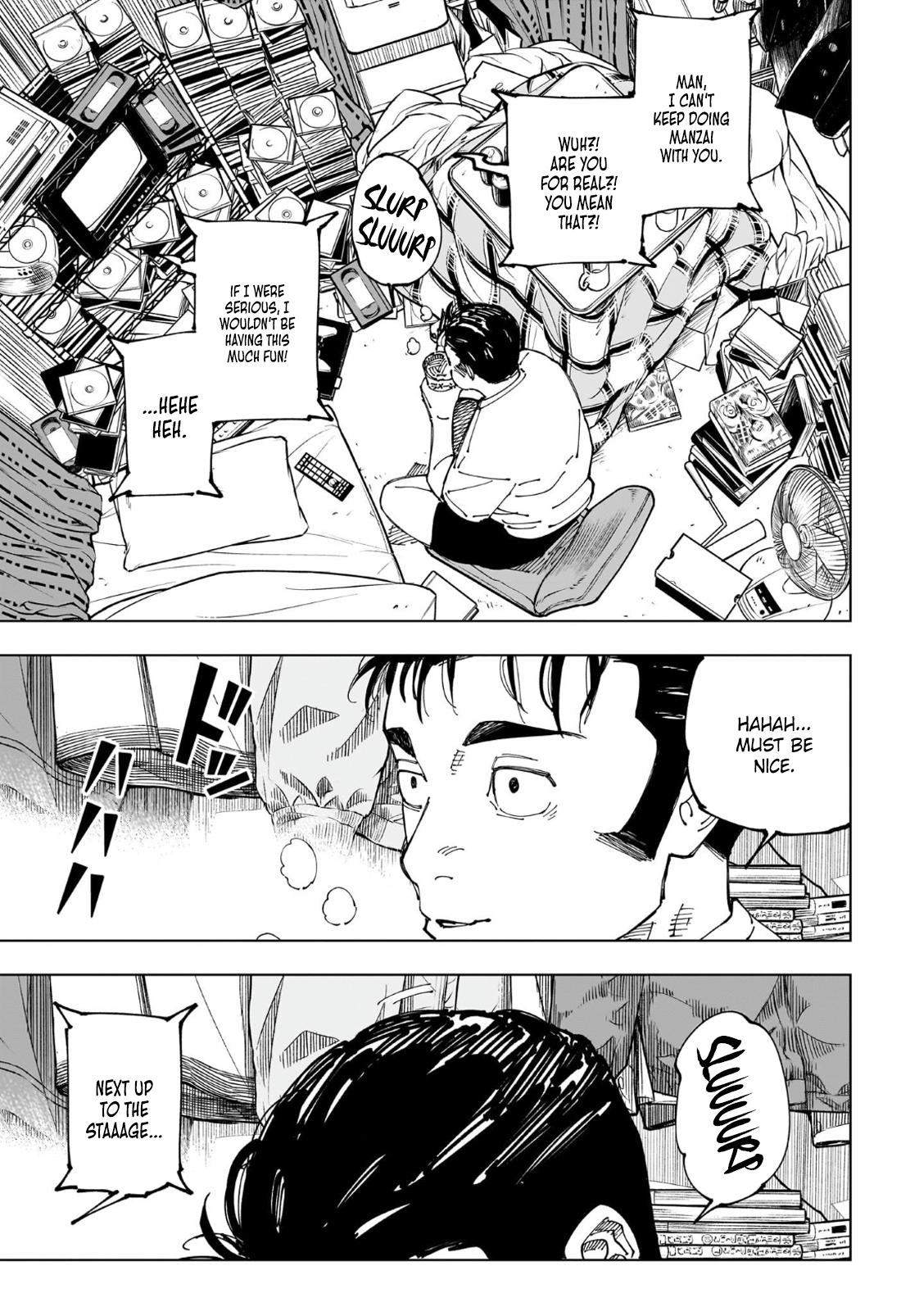 Jujutsu Kaisen Manga Chapter 241 page 12 - Foolish Survivor —Win and Remain—