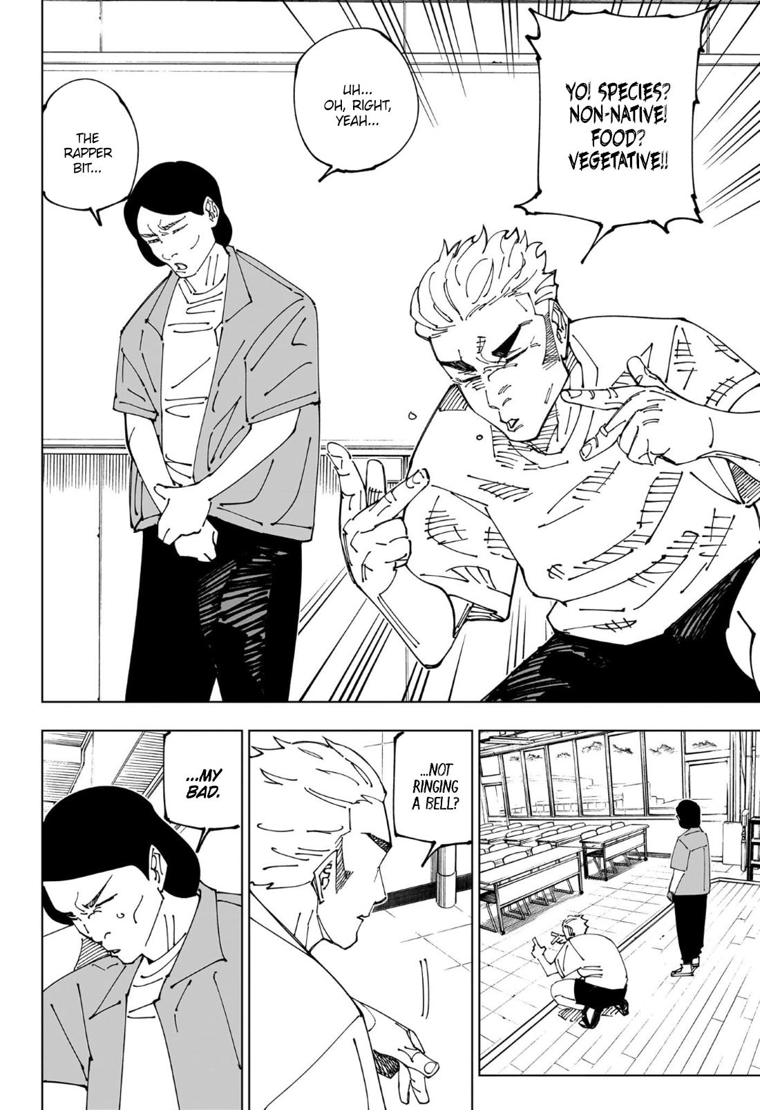Jujutsu Kaisen Manga Chapter 241 page 3 - Foolish Survivor —Win and Remain—