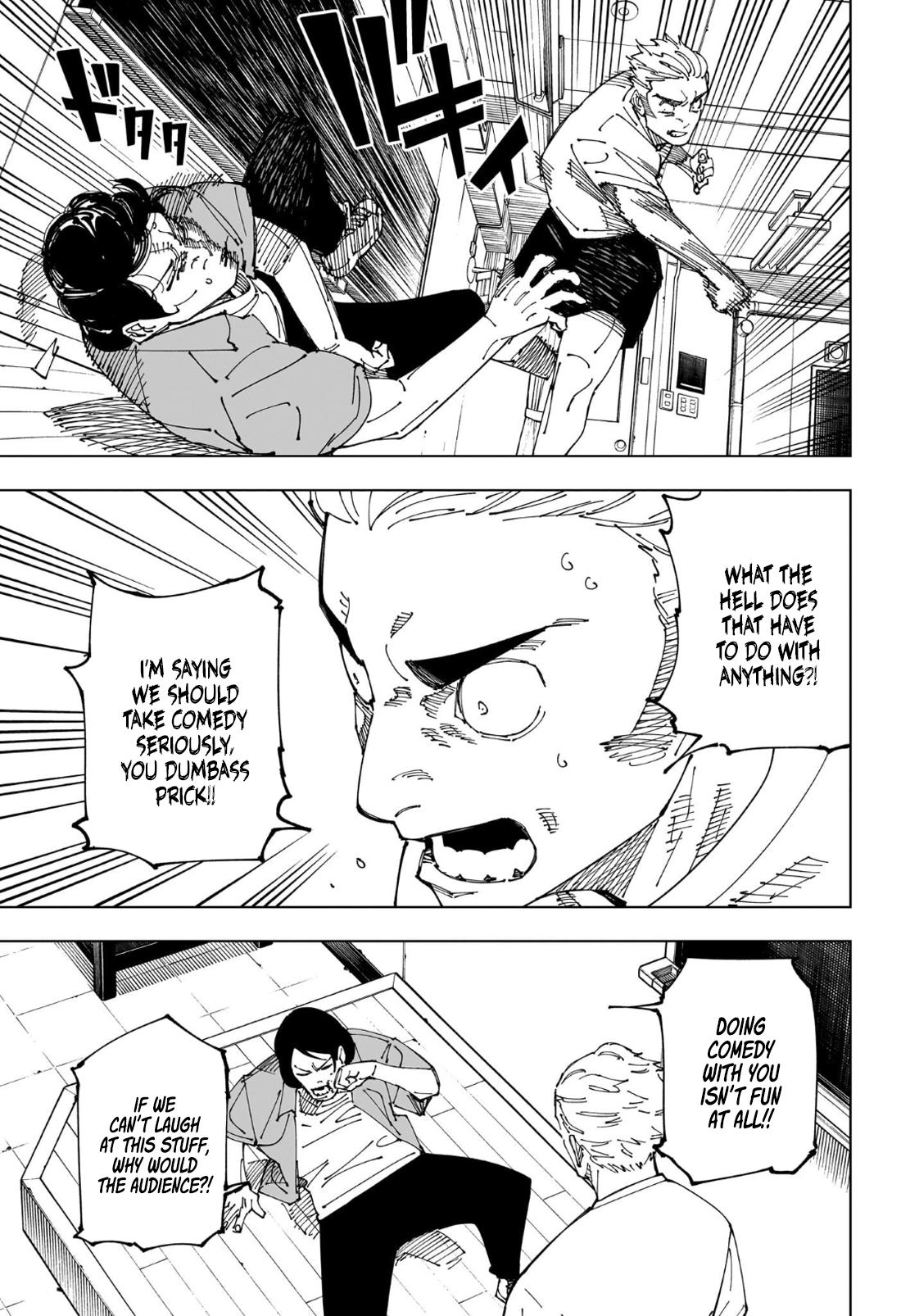 Jujutsu Kaisen Manga Chapter 241 page 6 - Foolish Survivor —Win and Remain—