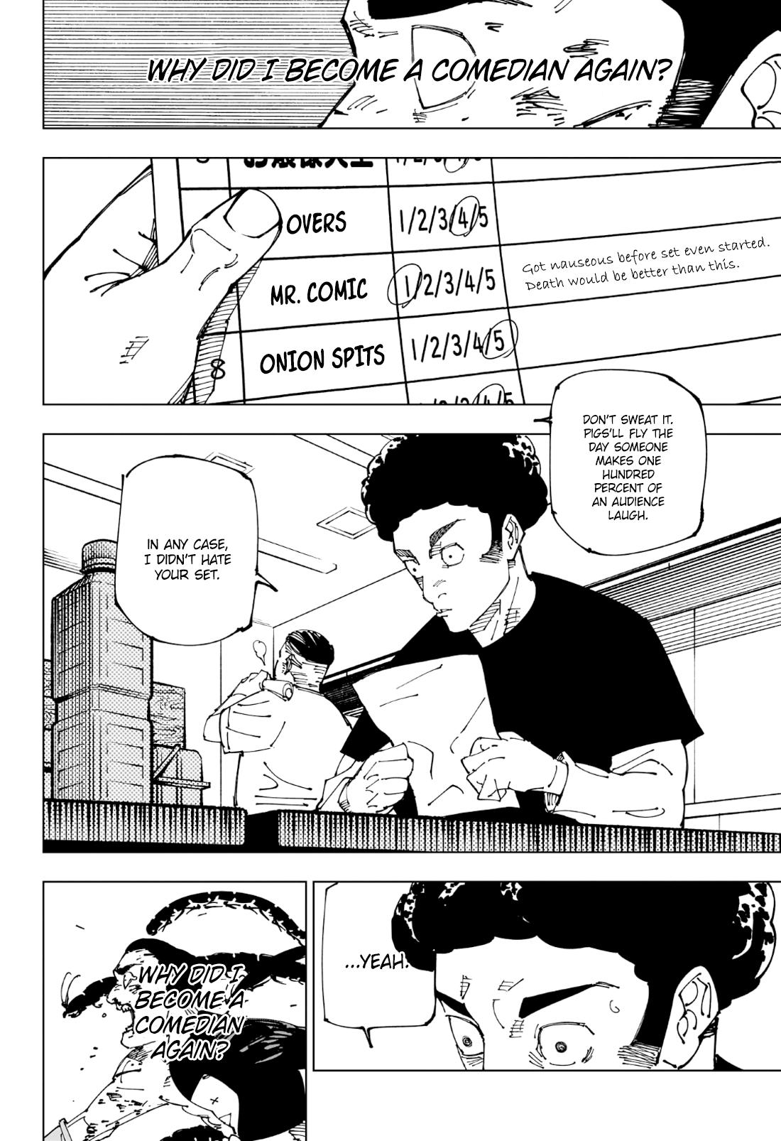 Jujutsu Kaisen Manga Chapter 241 page 7 - Foolish Survivor —Win and Remain—