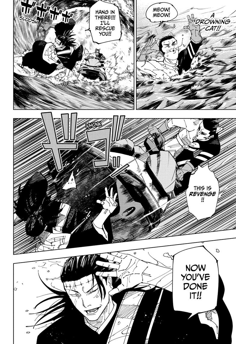 Jujutsu Kaisen Manga Chapter 242 page 14 - Foolish Survivor —Flying High—