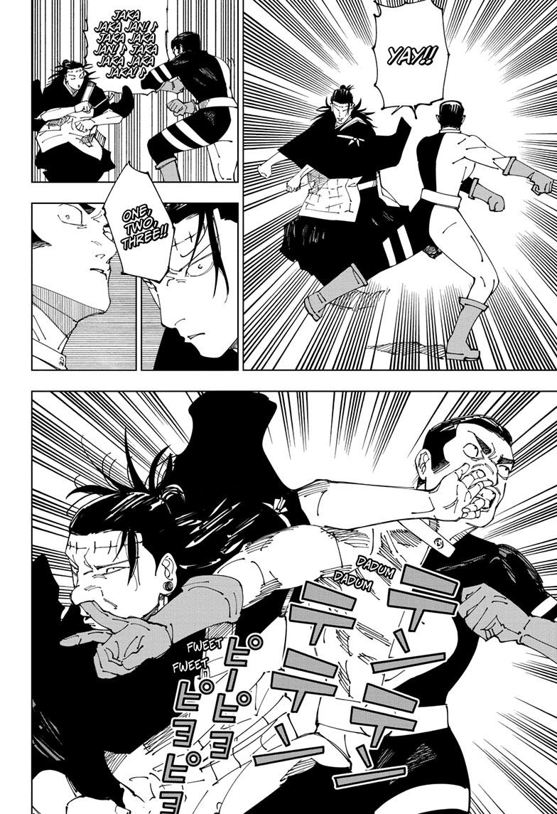 Jujutsu Kaisen Manga Chapter 242 page 8 - Foolish Survivor —Flying High—