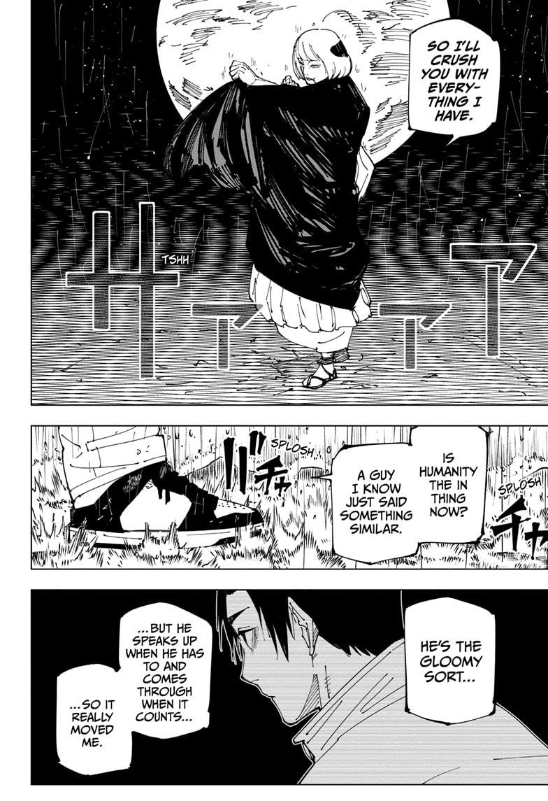 Jujutsu Kaisen Manga Chapter 245 page 10 - Inhuman Makyo Shinjuku Showdown, Part 17