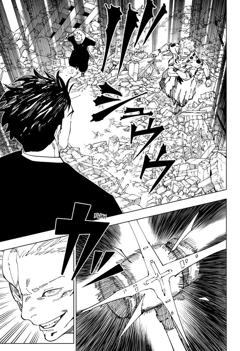 Jujutsu Kaisen Manga Chapter 245 page 15 - Inhuman Makyo Shinjuku Showdown, Part 17