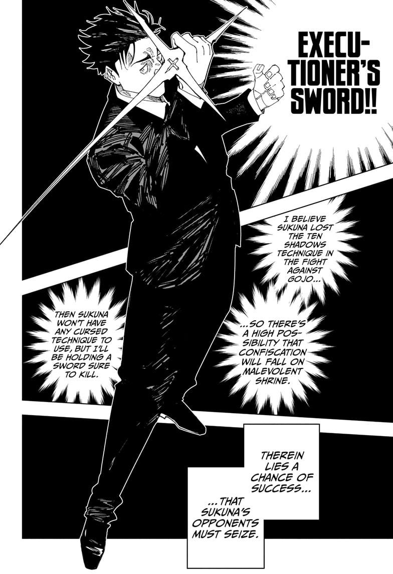 Jujutsu Kaisen Manga Chapter 245 page 16 - Inhuman Makyo Shinjuku Showdown, Part 17