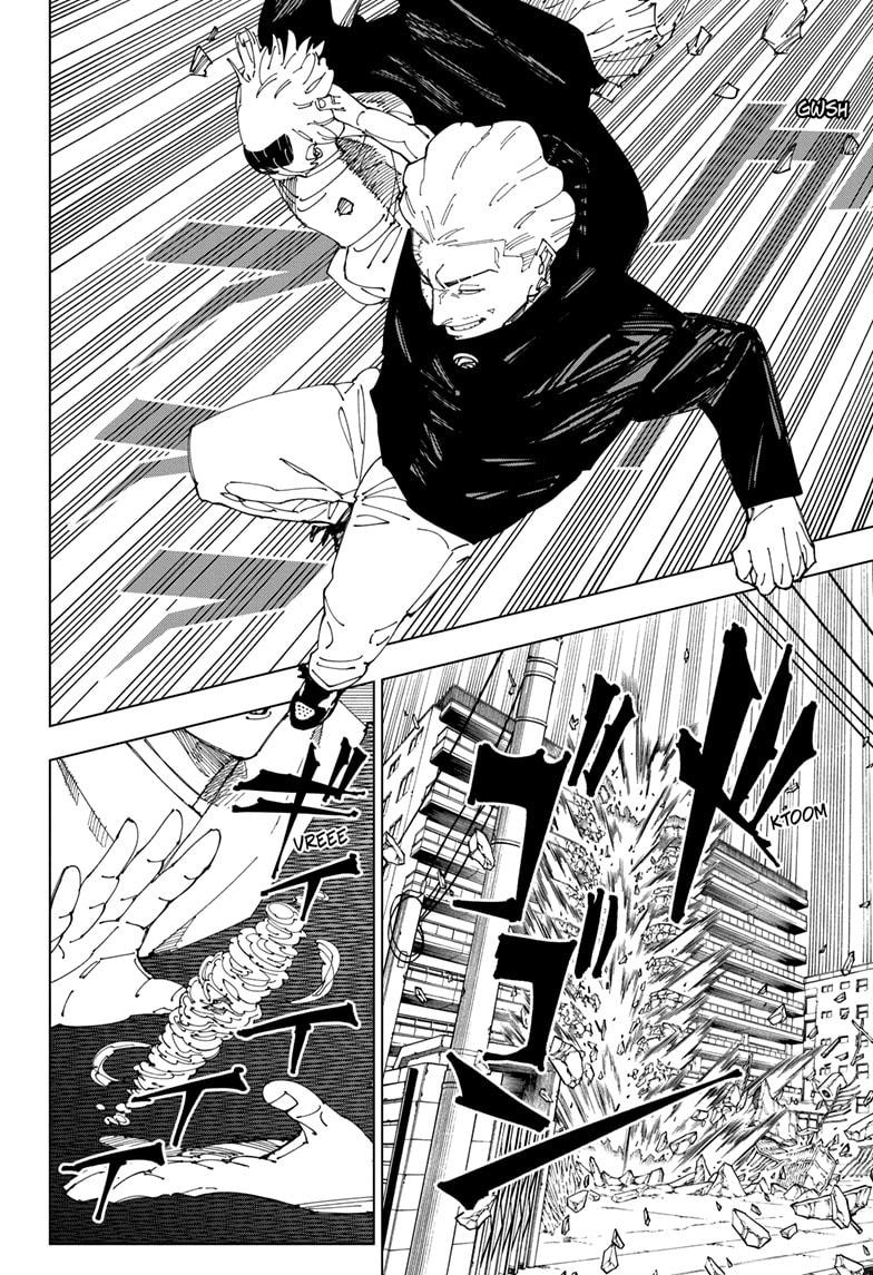 Jujutsu Kaisen Manga Chapter 245 page 4 - Inhuman Makyo Shinjuku Showdown, Part 17
