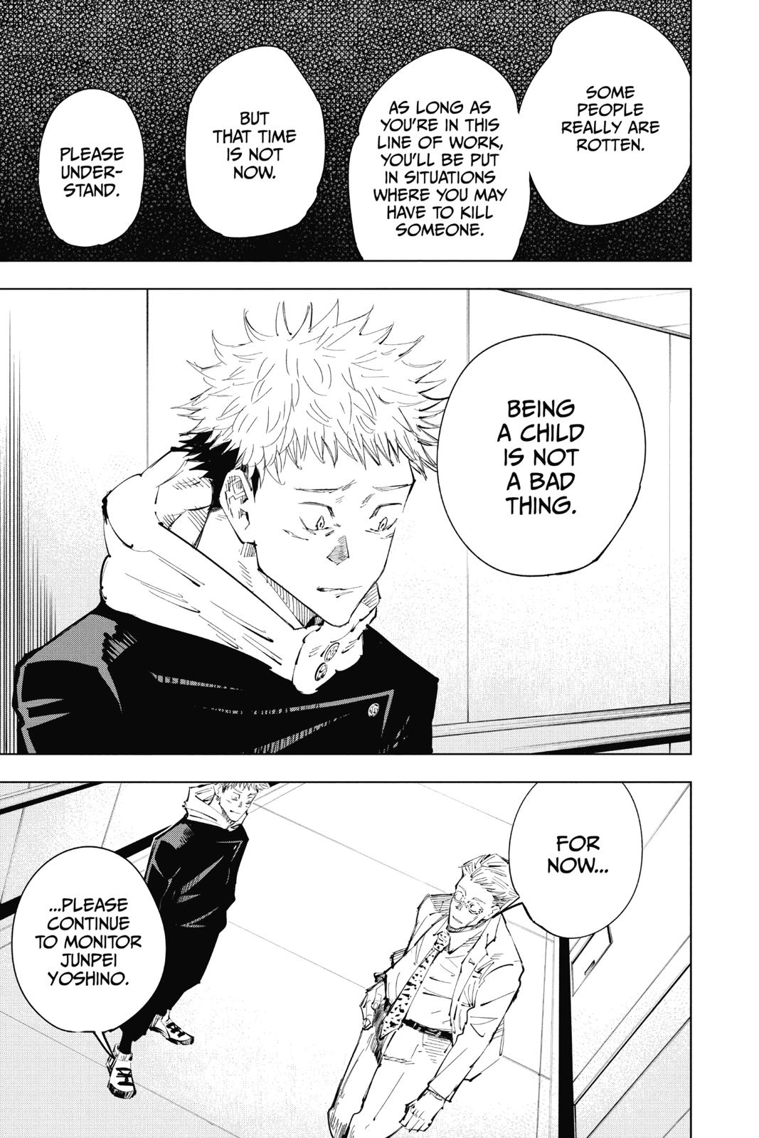 Jujutsu Kaisen Manga Chapter 25 page 3 - Narrow Minded