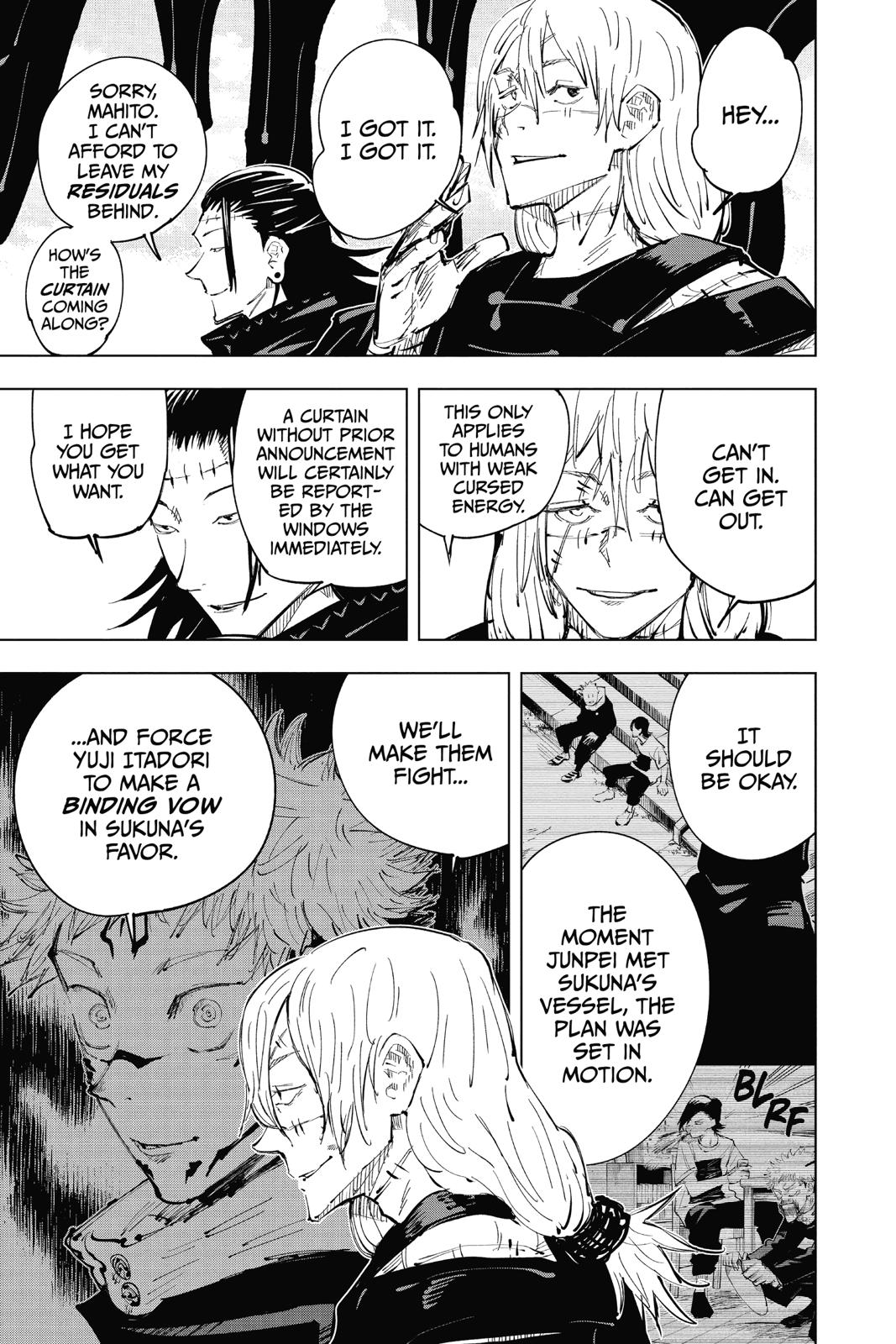 Jujutsu Kaisen Manga Chapter 25 page 9 - Narrow Minded