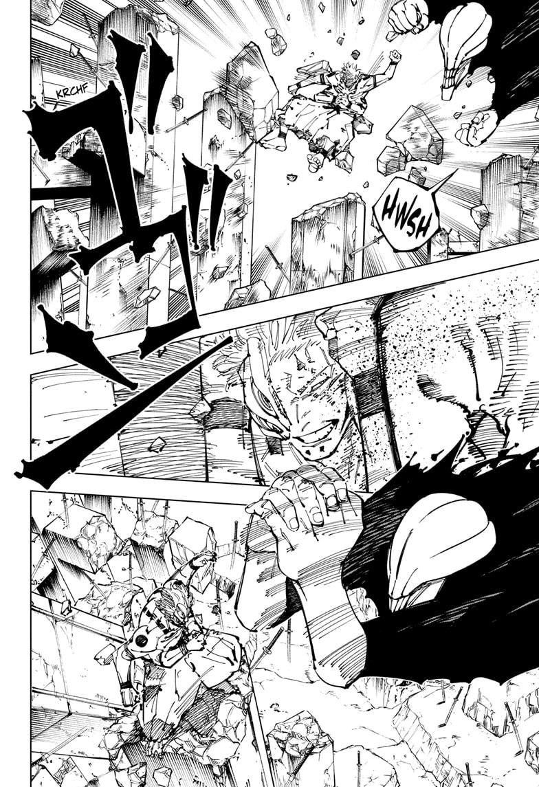 Jujutsu Kaisen Manga Chapter 250 page 10 - Inhuman Makyo Shinjuku Showdown, Part 22