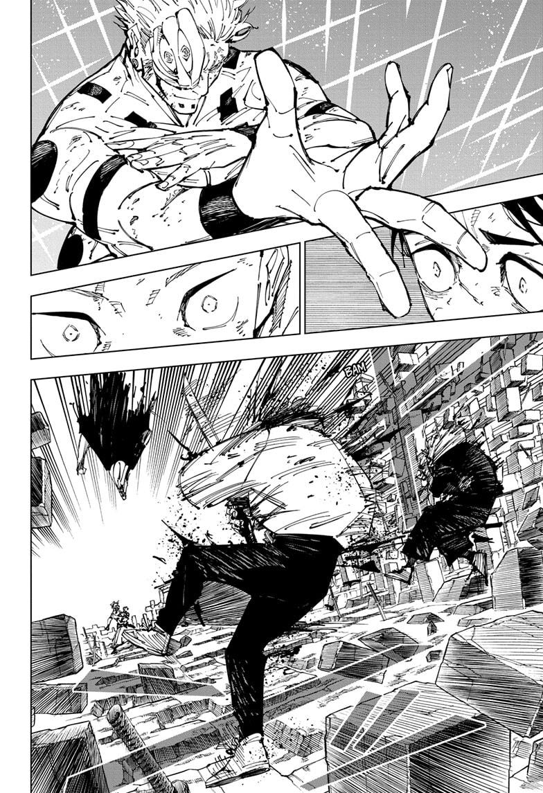 Jujutsu Kaisen Manga Chapter 250 page 12 - Inhuman Makyo Shinjuku Showdown, Part 22