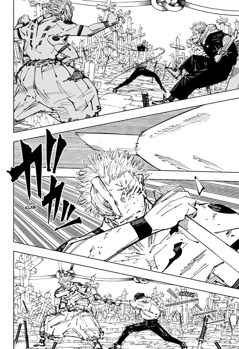 Jujutsu Kaisen Manga Chapter 250 page 18 - Inhuman Makyo Shinjuku Showdown, Part 22