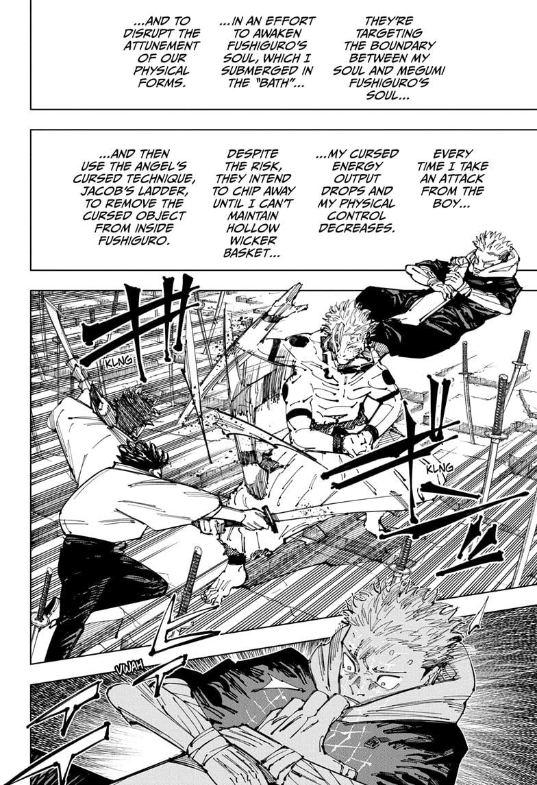 Jujutsu Kaisen Manga Chapter 250 page 8 - Inhuman Makyo Shinjuku Showdown, Part 22
