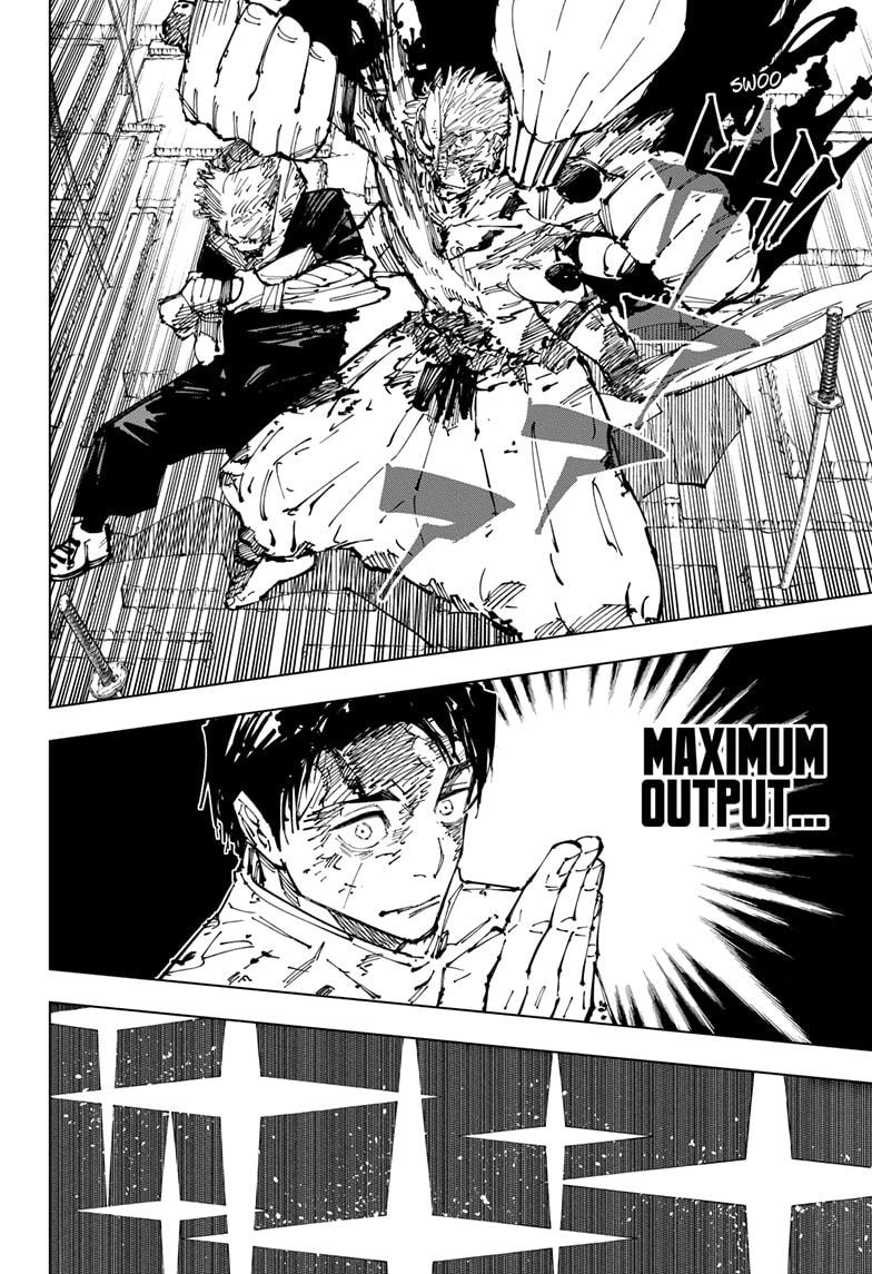 Jujutsu Kaisen Manga Chapter 251 page 12 - Inhuman Makyo Shinjuku Showdown, Part 23