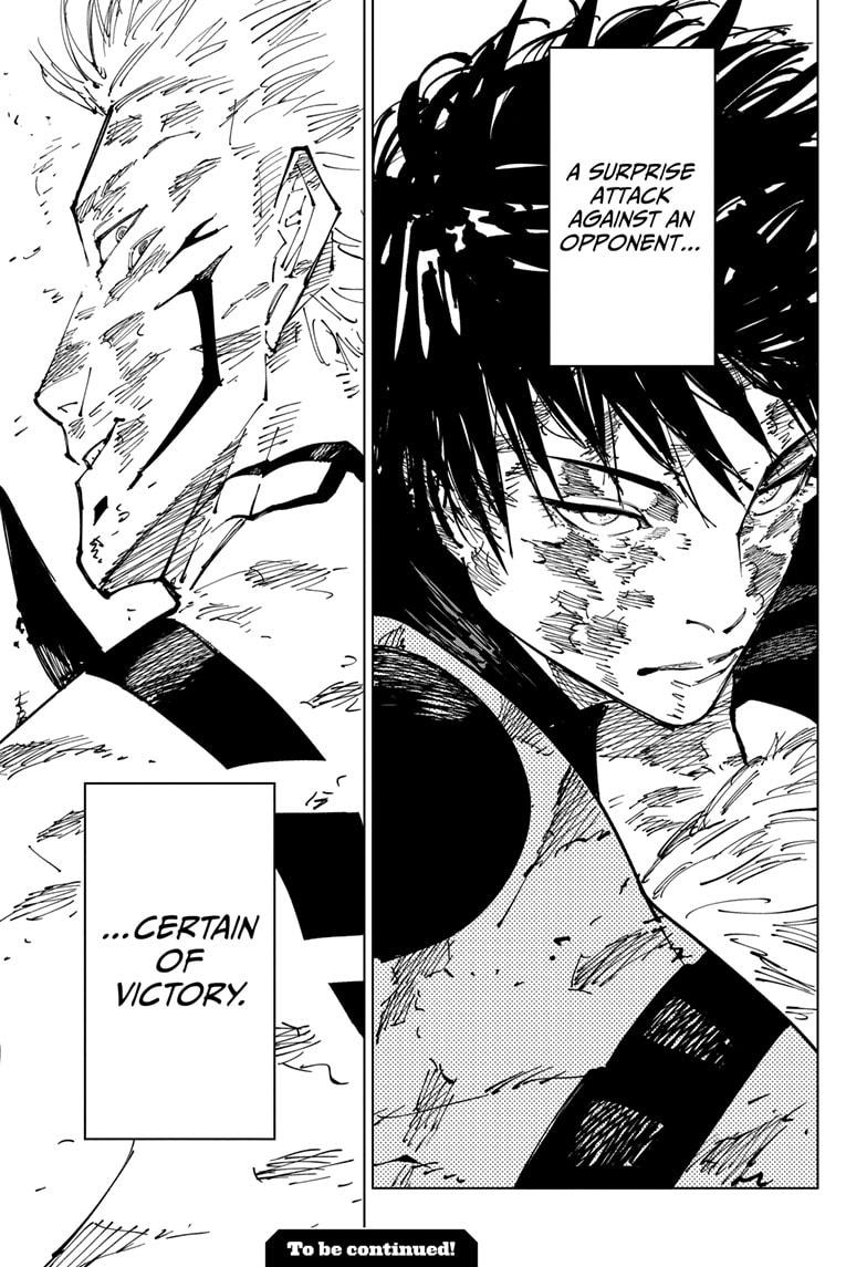 Jujutsu Kaisen Manga Chapter 251 page 18 - Inhuman Makyo Shinjuku Showdown, Part 23
