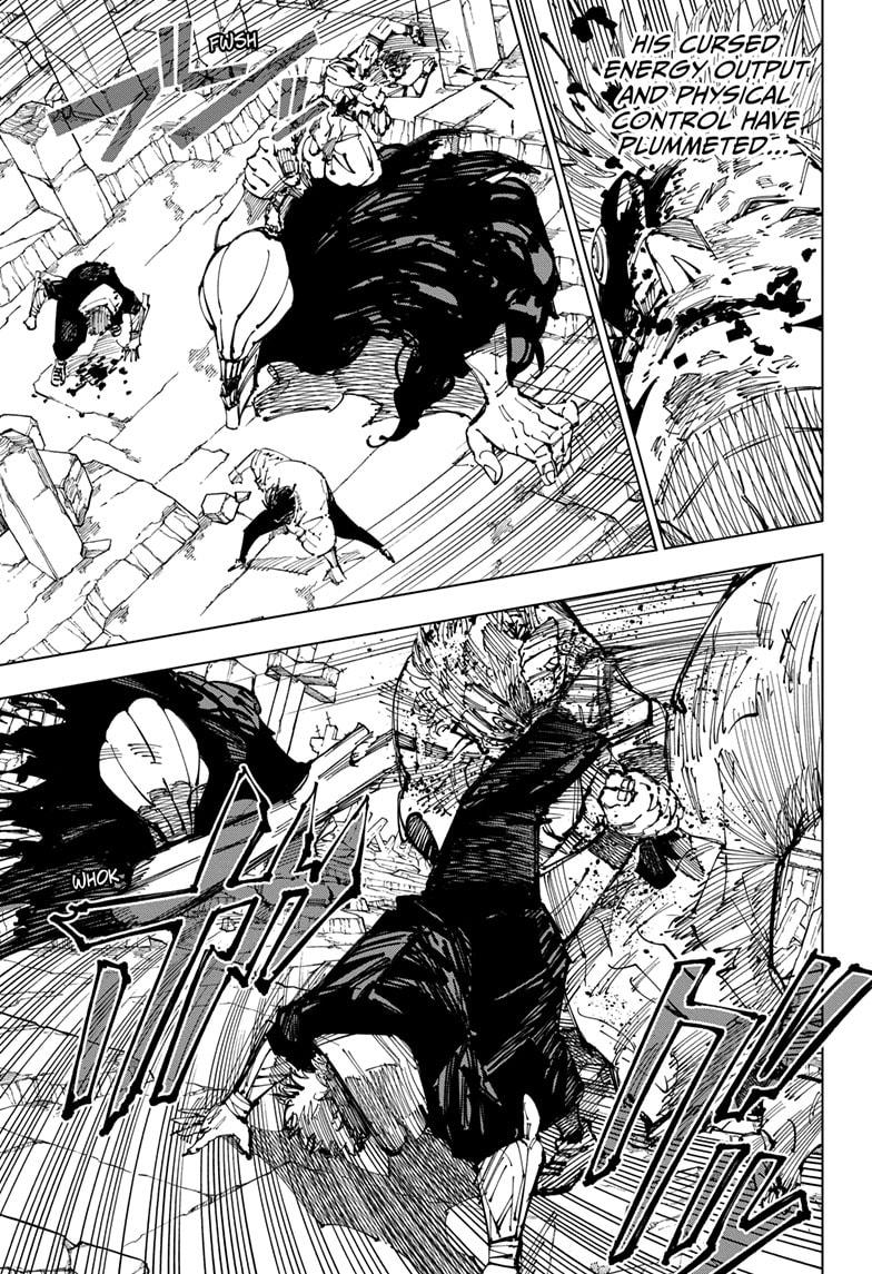Jujutsu Kaisen Manga Chapter 251 page 5 - Inhuman Makyo Shinjuku Showdown, Part 23
