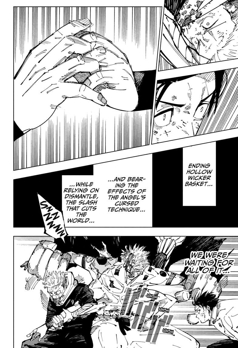 Jujutsu Kaisen Manga Chapter 251 page 6 - Inhuman Makyo Shinjuku Showdown, Part 23