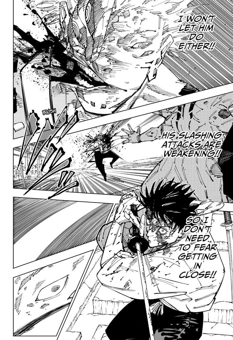 Jujutsu Kaisen Manga Chapter 251 page 8 - Inhuman Makyo Shinjuku Showdown, Part 23